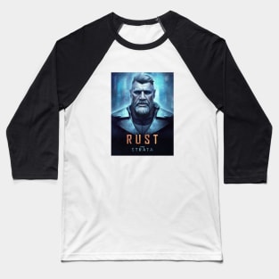 The Strata Rust Portrait Baseball T-Shirt